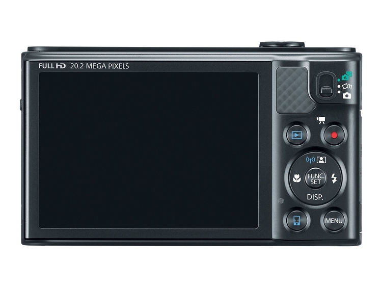 Canon PowerShot SX610 HS - widok na tylny panel